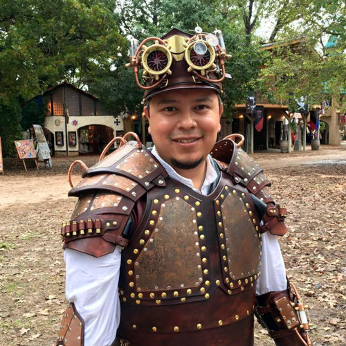Jorge in Steampunk Armor